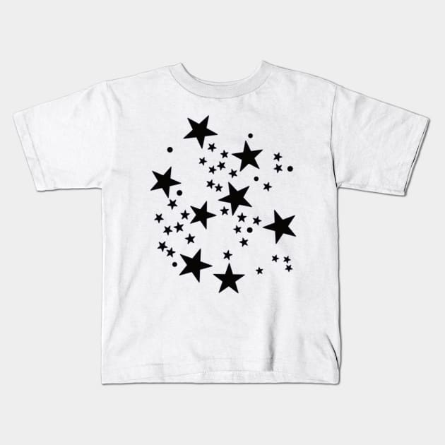 night sky Kids T-Shirt by SpassmitShirts